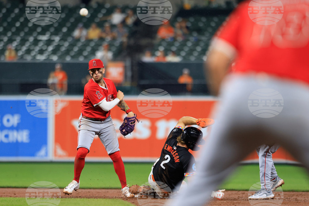 Angels Orioles Baseball