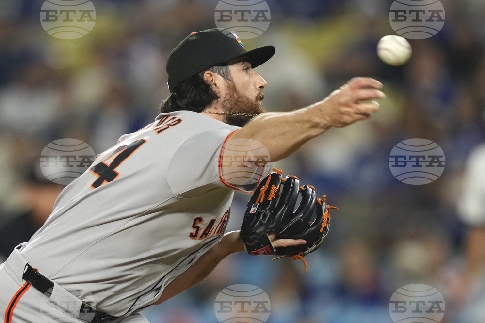 Giants Dodgers Baseball