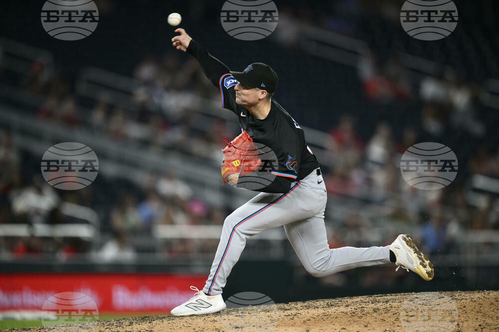 Marlins Nationals Baseball
