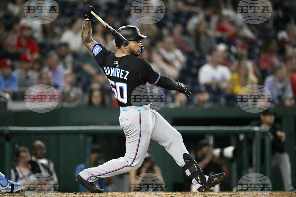 Marlins Nationals Baseball