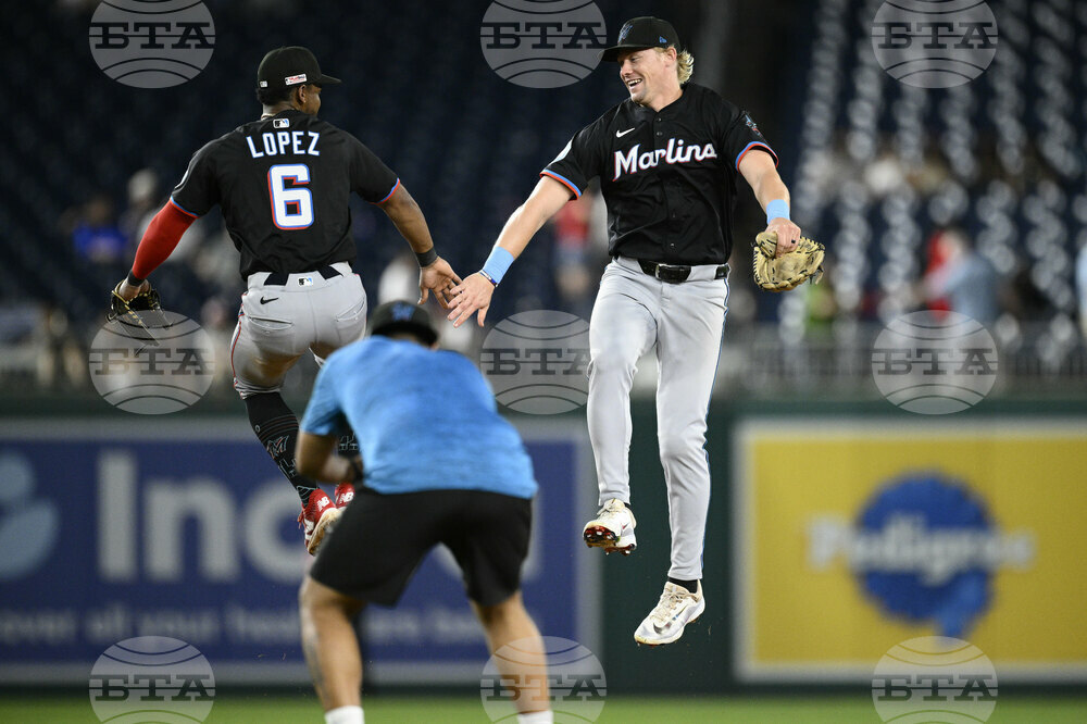 Marlins Nationals Baseball