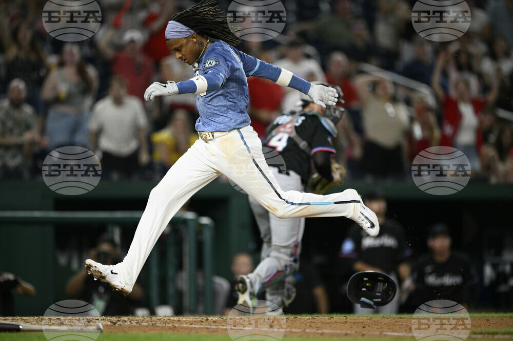 Marlins Nationals Baseball