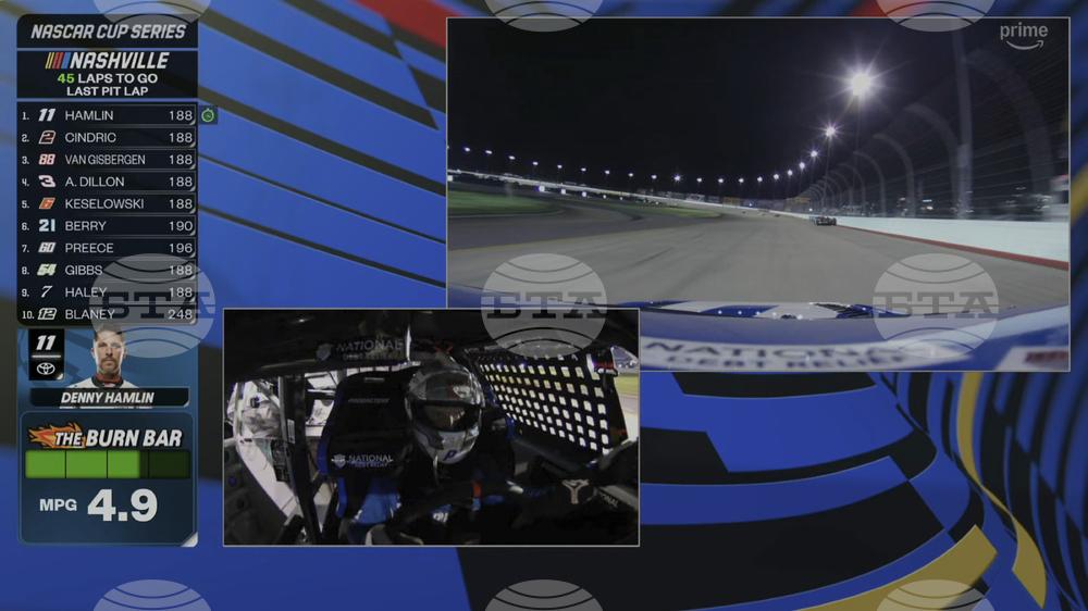 Prime Video NASCAR Burn Bar