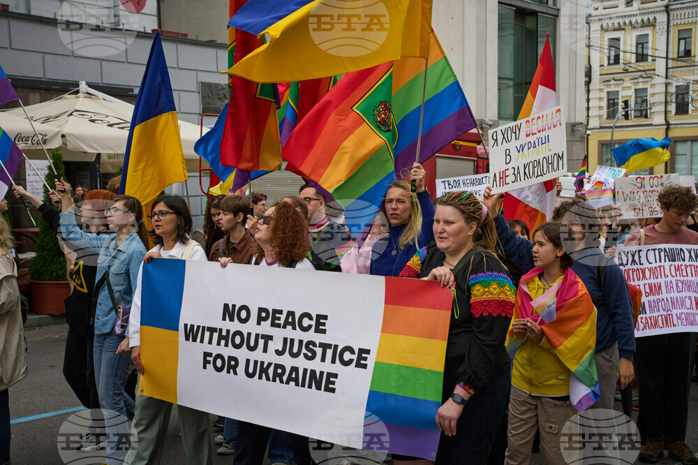 Russia Ukraine War Pride Parade