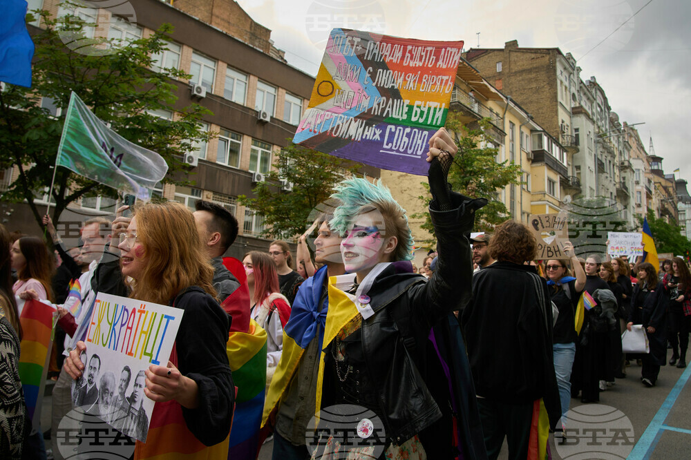 Russia Ukraine War Pride Parade
