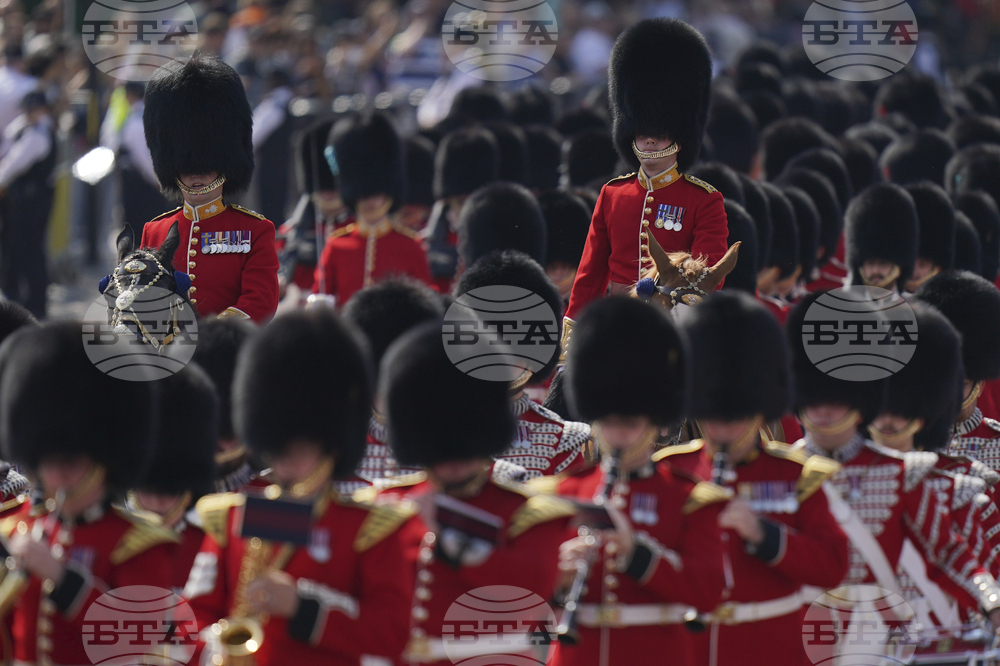 Britain Royals Trooping the Color