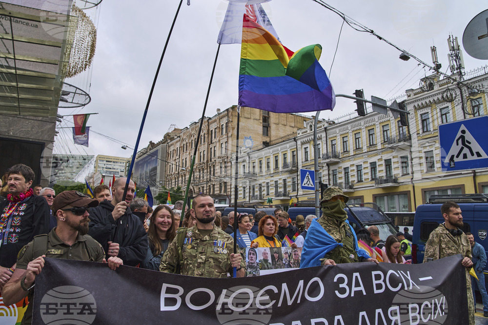 Russia Ukraine War Pride Parade