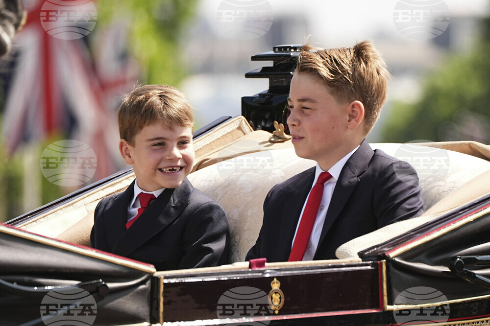 Britain Trooping the Colour