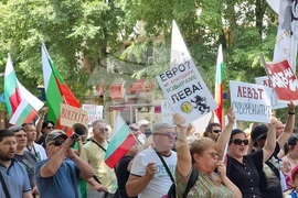 Варна - протест - евро - лев