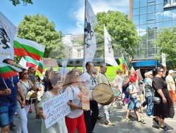 Варна - протест - евро - лев