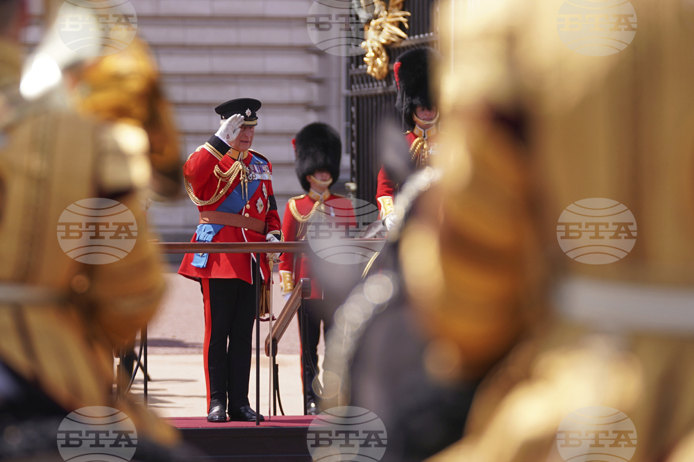 Britain Royals Trooping the Colour
