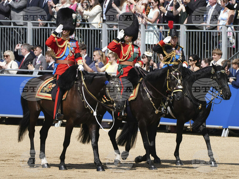 Britain Trooping the Colour