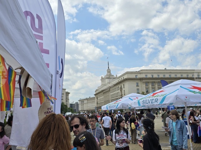 "София Прайд 2025" започна на площад "Княз Александър I" в столицата