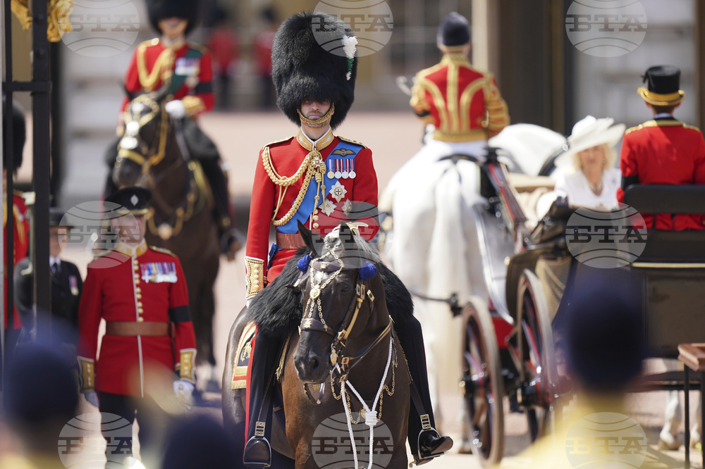Britain Royals Trooping the Colour