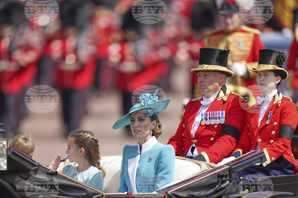 Britain Royals Trooping the Colour