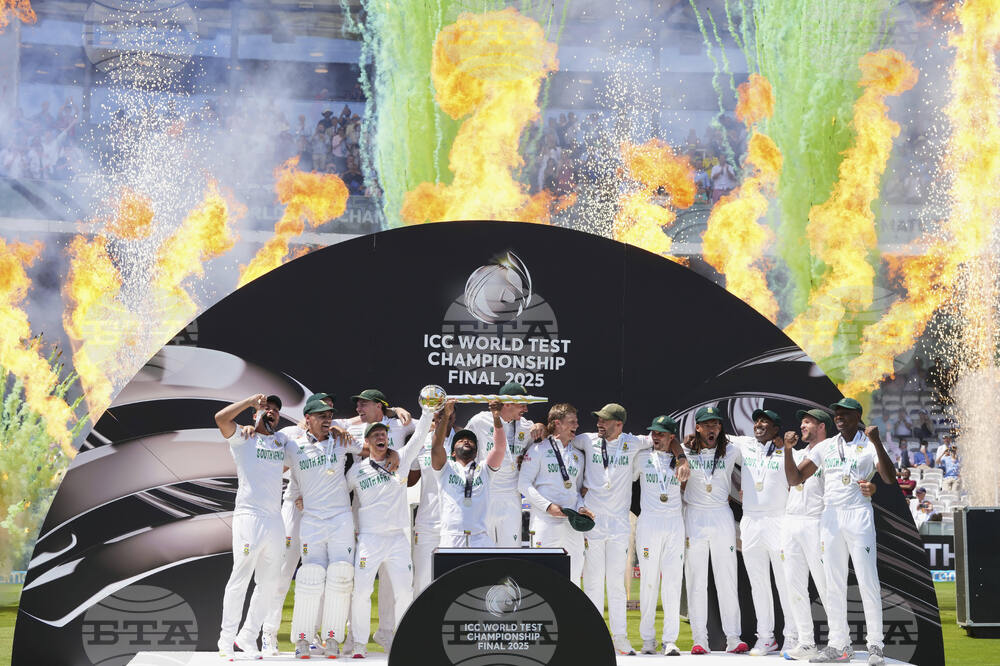 APTOPIX Britain Cricket World Test Championship Final