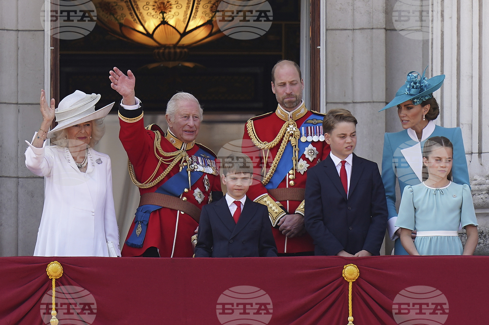 Britain Royals Trooping the Colour