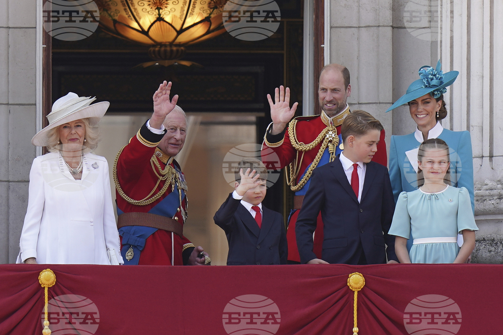 Britain Royals Trooping the Colour