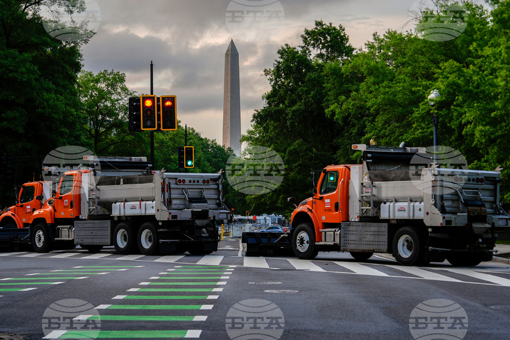 APTOPIX Trump Military Parade