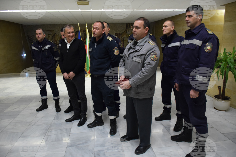 Благоевград - пожарникари - брифинг - земетресение - Турция