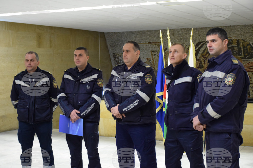 Благоевград - пожарникари - брифинг - земетресение - Турция