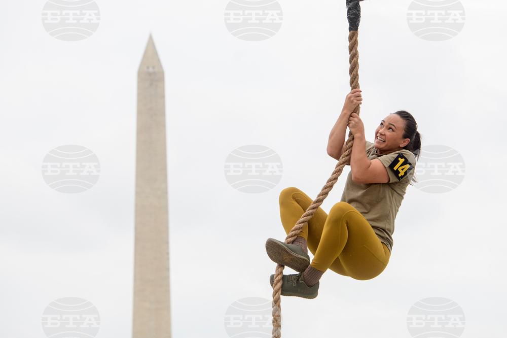 APTOPIX Trump Military Parade