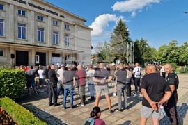 Разград - протест - трюфели
