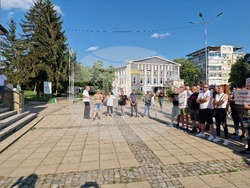 Разград - протест - трюфели