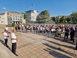 Разград - протест - трюфели