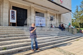 Разград - протест - трюфели