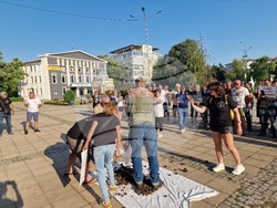 Разград - протест - трюфели