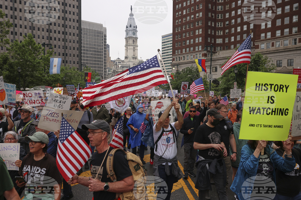 No Kings Protests Philadelphia