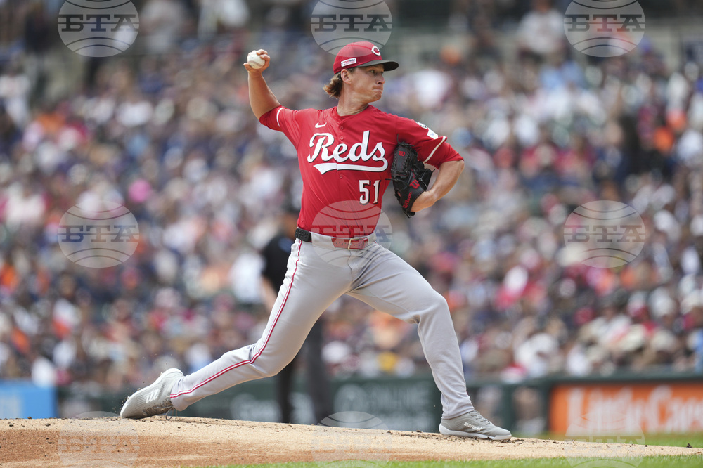 Reds Tigers Baseball