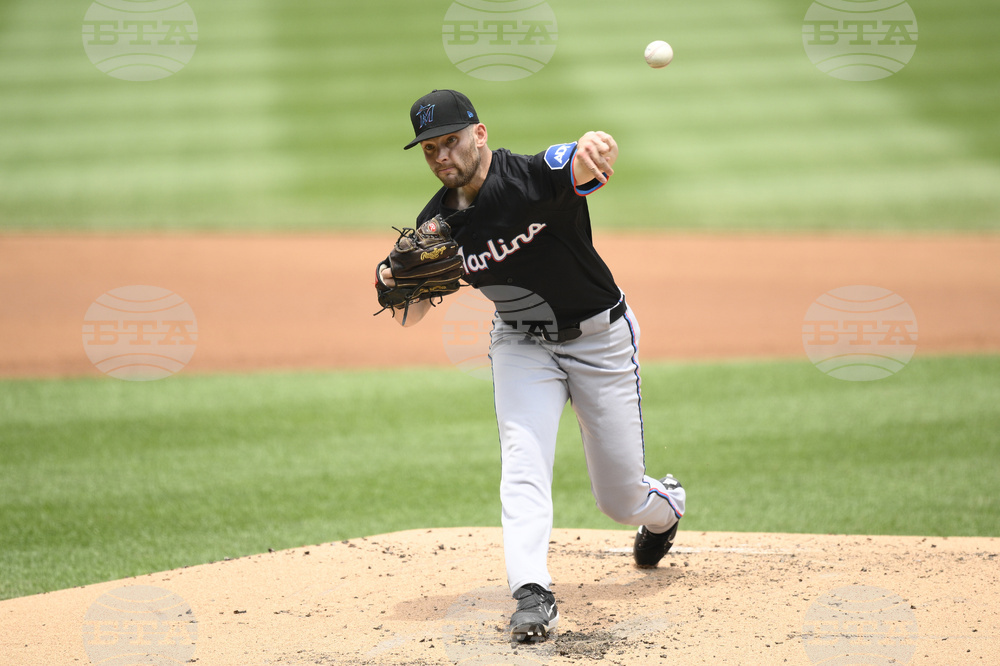 Marlins Nationals Baseball