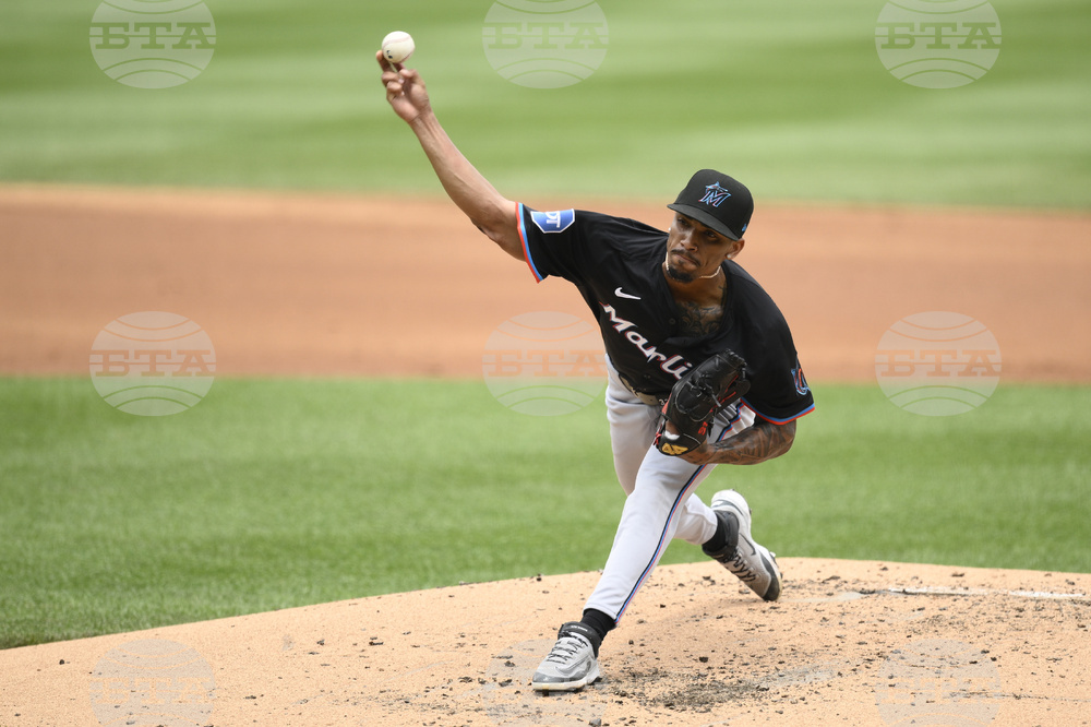Marlins Nationals Baseball