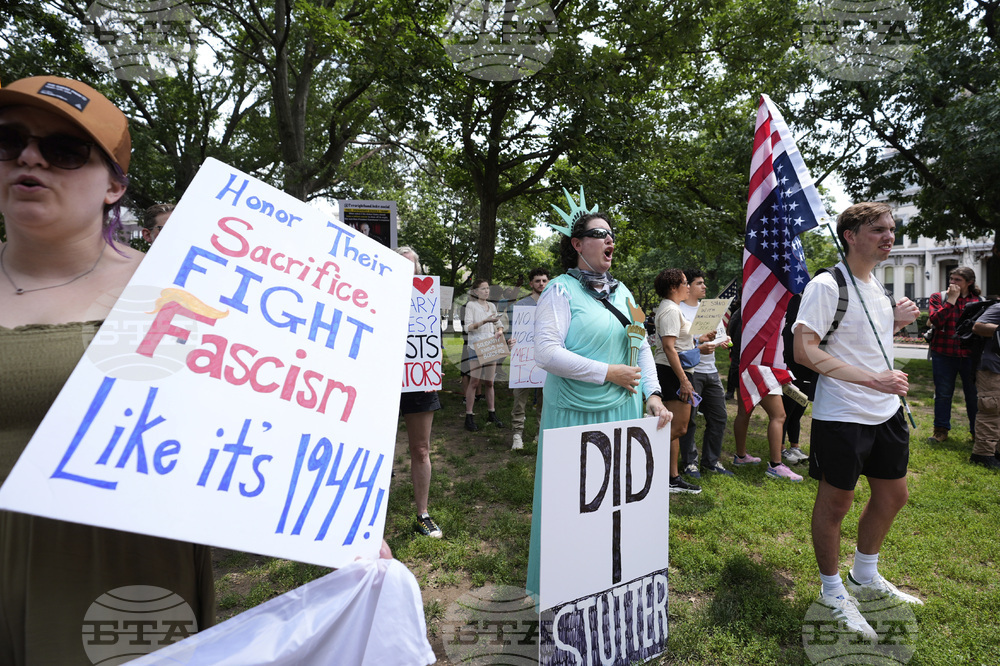 Trump Military Parade Protest