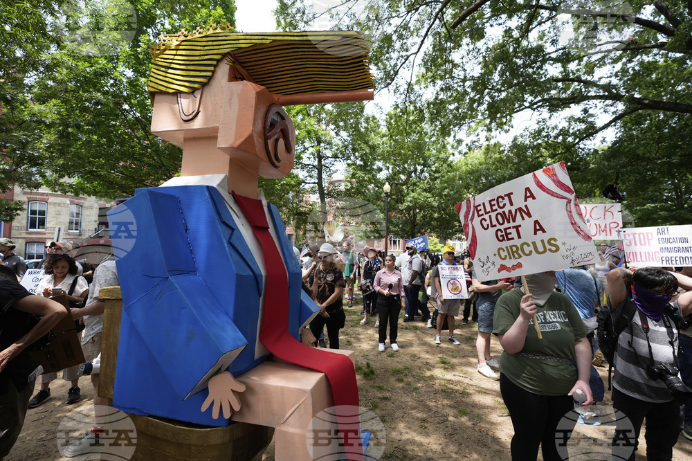 Trump Military Parade Protest