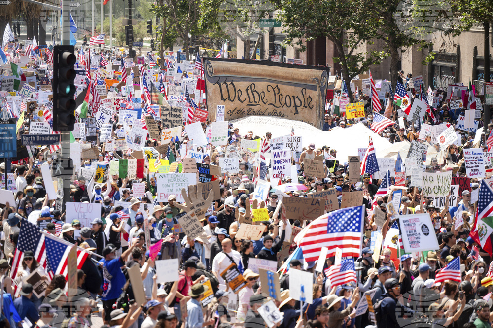 APTOPIX US Protests Los Angeles