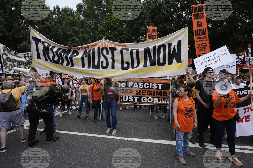Trump Military Parade Protest