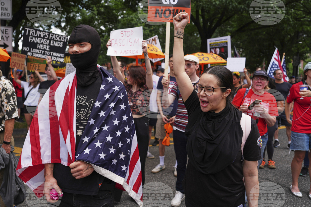 Trump Military Parade Protest