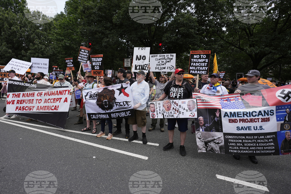Trump Military Parade Protest
