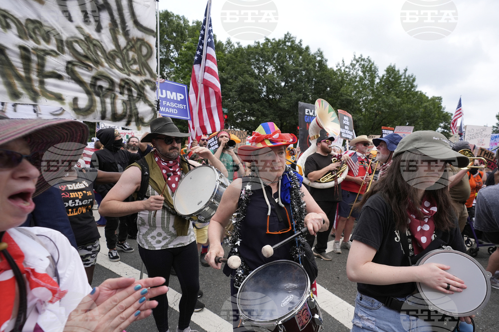 Trump Military Parade Protest