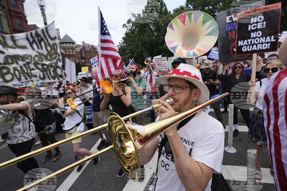 Trump Military Parade Protest