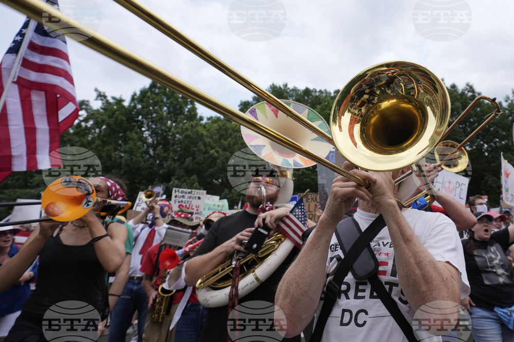 Trump Military Parade Protest