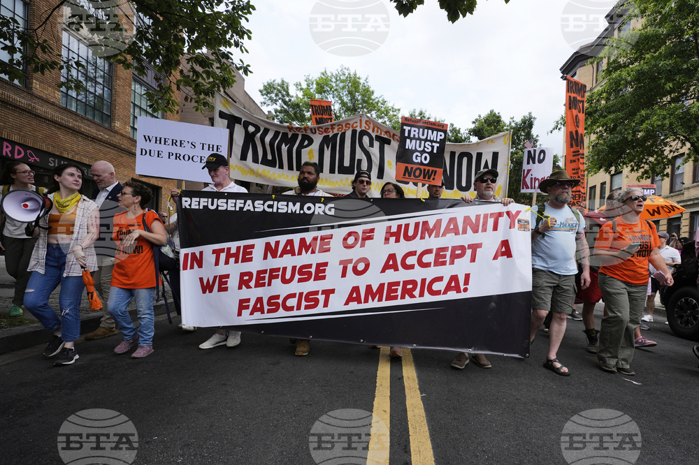 Trump Military Parade Protest