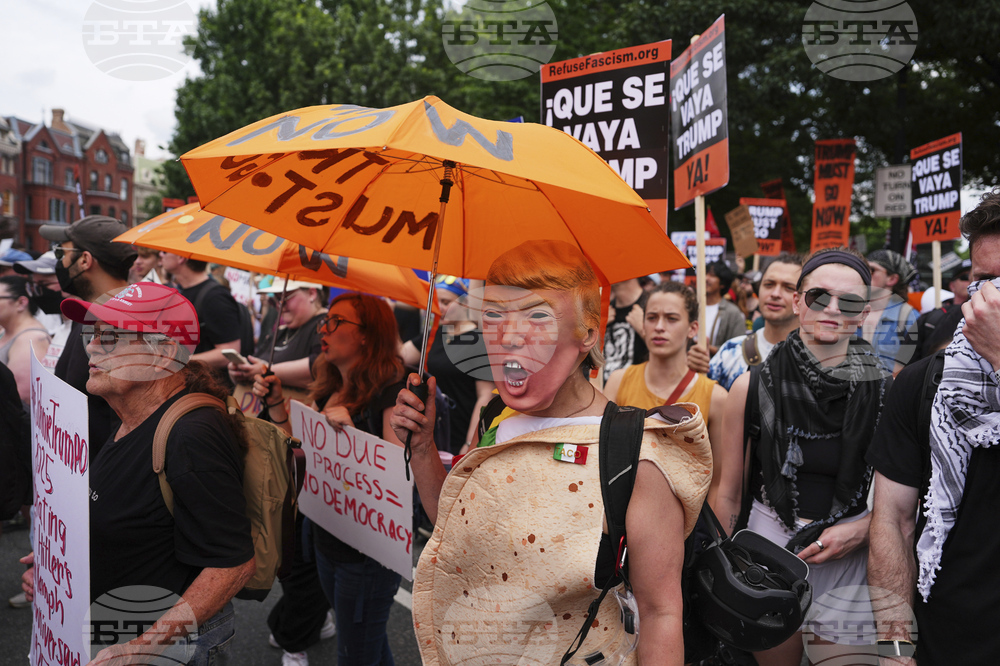 Trump Military Parade Protest