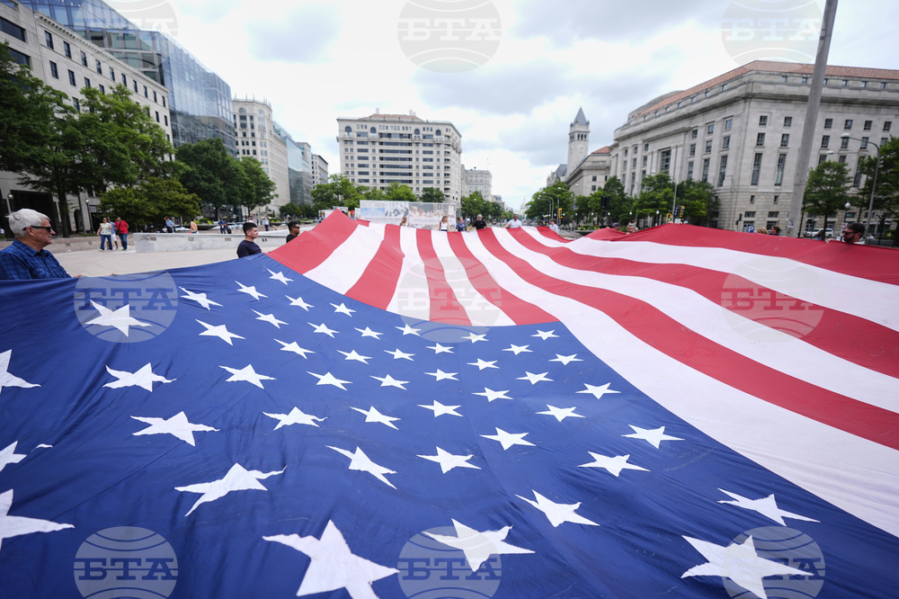 APTOPIX Trump Military Parade