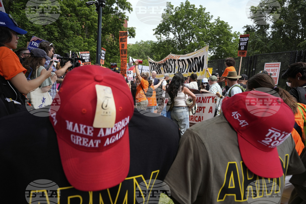 Trump Military Parade Protest