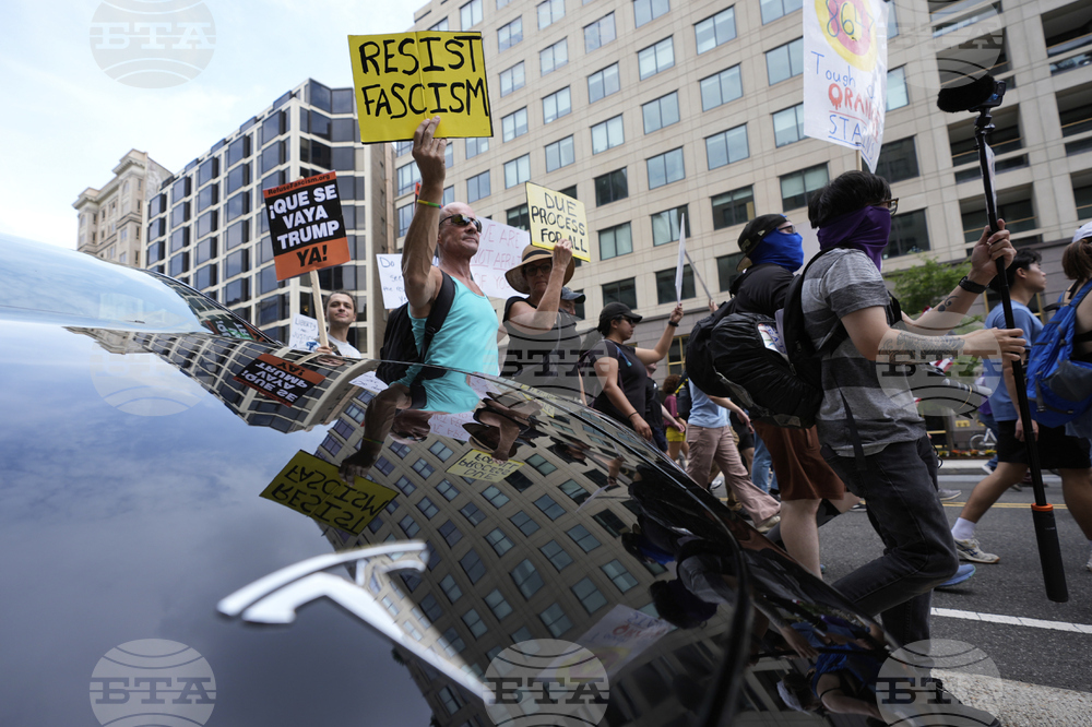 Trump Military Parade Protest
