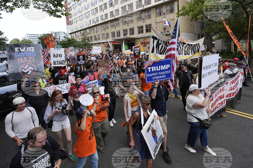 Trump Military Parade Protest